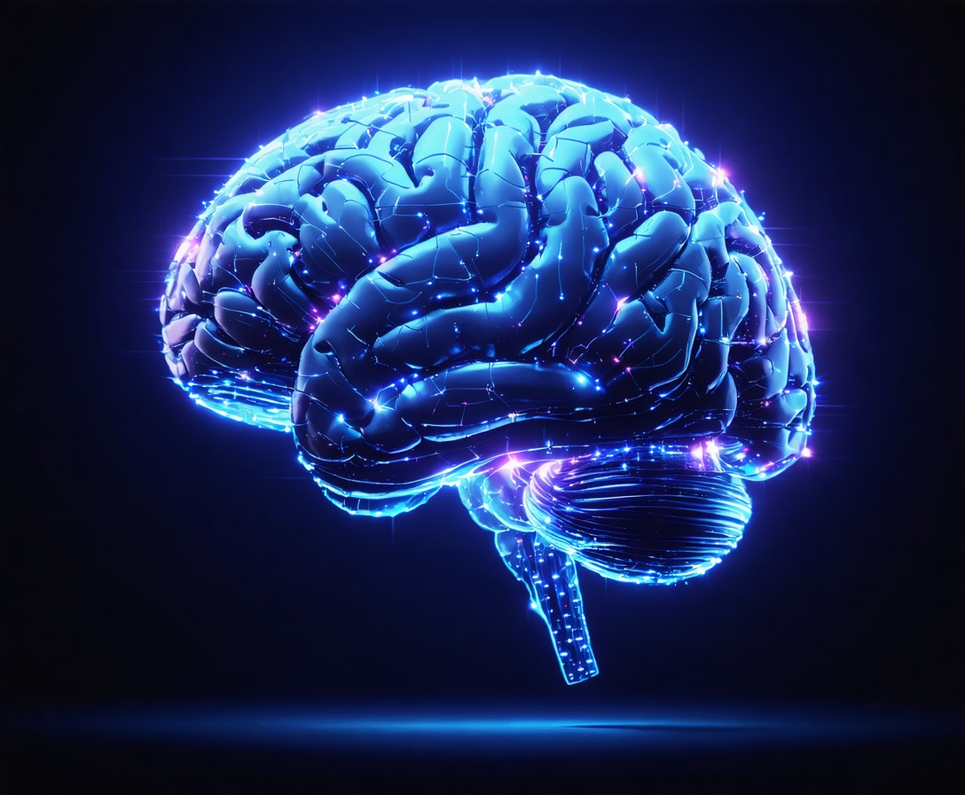 Футуристическая визуализация нейронной сети